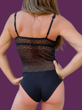 Charger l'image dans la galerie, Body Emma - Dentelle noire. Taille XS, 34, 36.