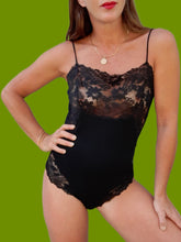 Charger l'image dans la galerie, Body Armelle - Dentelle noire. Taille S, 36, 38.