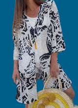 Charger l'image dans la galerie, Chemise de plage vintage - Voile transparent. Taille XL, 42, 44.