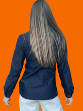 Charger l'image dans la galerie, Chemisier "Seconde" Eugénie - Noir. Inès de la Fressange. Taille S, 36, 38.