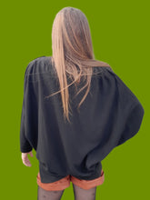 Charger l'image dans la galerie, Veste vintage Karen - Manches chauve-souris, coupe ample. Taille XL, 42, 44