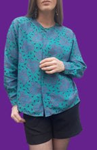 Charger l'image dans la galerie, Chemisier vintage Rosalie - Imprimé Paisley. Taille M, 38, 40