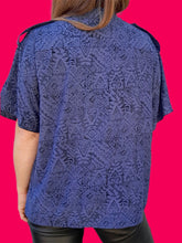 Charger l'image dans la galerie, Chemisier vintage Irina - Imprimé ethnique. Taille L, 40, 42. Manoukian. Made in France.