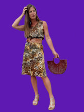 Charger l'image dans la galerie, Robe vintage Anaïs - Toute boutonnée. Taille M, 38, 40. Made in Italy.