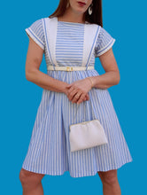 Charger l'image dans la galerie, Robe vintage Philomène - Marinière. Taille S, 36, 38