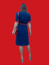 Charger l'image dans la galerie, Robe vintage Lydia - Empiècement filet. Taille S, 36, 38