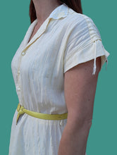 Charger l'image dans la galerie, Robe vintage Léna - Col brodé. Taille M, 38, 40. Fabriqué en France