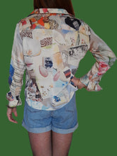 Charger l'image dans la galerie, Chemisier "Seconde" Anissa - Pure soie pastel romantique. Taille M, 38, 40. Gérard Darel. Made in France