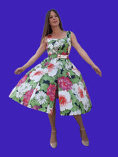 Charger l'image dans la galerie, Robe vintage Danielle - Marguerites. Taille XL, 42, 44