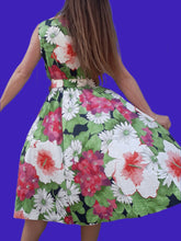 Charger l'image dans la galerie, Robe vintage Danielle - Marguerites. Taille XL, 42, 44
