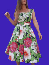 Charger l'image dans la galerie, Robe vintage Danielle - Marguerites. Taille XL, 42, 44