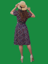 Charger l'image dans la galerie, Robe vintage Marcelle - A pois. Taille M, 38, 40