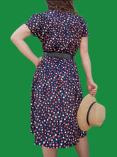 Charger l'image dans la galerie, Robe vintage Marcelle - A pois. Taille M, 38, 40