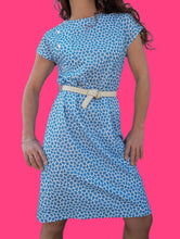 Charger l'image dans la galerie, Robe vintage Annabelle - Imprimé animal. Taille M, 36, 38. Fabriqué en France