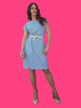 Charger l'image dans la galerie, Robe vintage Annabelle - Imprimé animal. Taille M, 36, 38. Fabriqué en France