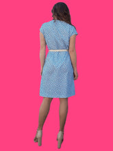 Charger l'image dans la galerie, Robe vintage Annabelle - Imprimé animal. Taille M, 36, 38. Fabriqué en France