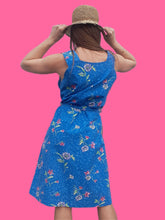 Charger l'image dans la galerie, Robe Elvire - Imprimé floral. Taille L, 40, 42. Fabriqué en France