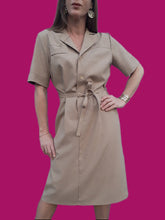 Charger l'image dans la galerie, Robe Lisa - Couleur sable. Taille L, 40, 42