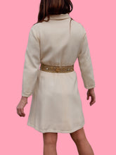 Charger l'image dans la galerie, Manteau vintage Charlène - Blanc cassé. Taille XS, 34, 36. Pierre Cardin Paris.
