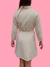 Charger l'image dans la galerie, Manteau vintage Charlène - Blanc cassé. Taille XS, 34, 36. Pierre Cardin Paris.