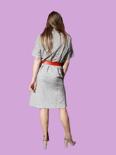 Charger l'image dans la galerie, Robe vintage Annie - Col chemisier. Taille M, 38, 40. Fabriqué en France