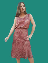 Charger l'image dans la galerie, Ensemble vintage Pauline - Dégradé Tie & Dye en Soie. Taille XL, 42, 44. Feraud