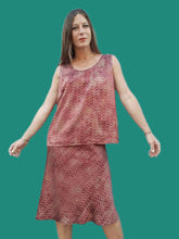 Charger l'image dans la galerie, Ensemble vintage Pauline - Dégradé Tie & Dye en Soie. Taille XL, 42, 44. Feraud