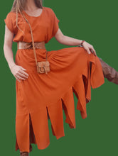 Charger l'image dans la galerie, Ensemble vintage Lola - Bohémienne. Taille M, L, 38, 40, 42, 44. Par contraste. Made in France