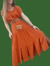 Charger l'image dans la galerie, Ensemble vintage Lola - Bohémienne. Taille M, L, 38, 40, 42, 44. Par contraste. Made in France