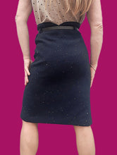 Charger l'image dans la galerie, Ensemble vintage Cléa - Veste & jupe crayon mouchetés. Taille M, 38, 40. Cacharel. Made in France