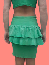 Charger l'image dans la galerie, Ensemble vintage Sandrine - A volants. Taille S, 36, 38. Tam Tam Sagaie. Fabriqué en France