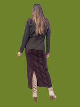 Charger l'image dans la galerie, Ensemble vintage Noémie - Prune. Taille S, 36, 38. Jean Gabriel.