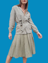 Charger l'image dans la galerie, Ensemble vintage Mila - Veste & jupe plissée. Taille S, 36, 38. Annette Boutique.