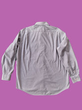 Charger l'image dans la galerie, Chemise "Seconde" Simon - Grise à carreaux blanc. Taille M, 38, 40. Lacoste.