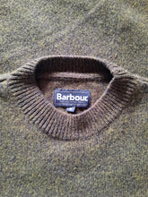 Charger l&#39;image dans la galerie, Pull vintage Benjamin - Chiné vert kaki et anis. Taille M, 38, 40. Barbour
