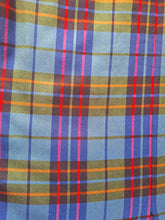 Charger l&#39;image dans la galerie, Robe vintage Lisa - Carreaux colorés. Taille M, 38, 40. Guy Dubouis. Made in France
