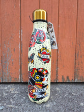 Charger l'image dans la galerie, Gourde isotherme - Tatoo Old school. Esprit vintage &amp; rebelle. 500 ml. Teremity Jones
