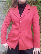 Charger l&#39;image dans la galerie, Blazer &quot;Seconde&quot; Carrie - Tissu irisé nid d&#39;abeille - Taille S, 36, 38
