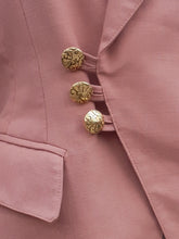 Charger l&#39;image dans la galerie, Blazer vintage Delphine - Rose poudré. Taille L, 40, 42 ou oversize
