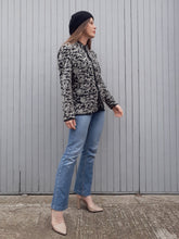 Charger l&#39;image dans la galerie, Veste vintage Avril - Imprimé feuillage. Taille XXL, 44, 46
