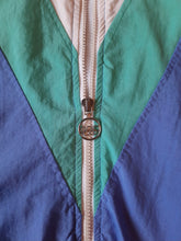 Charger l&#39;image dans la galerie, Veste de survêtement vintage Elianne - Color-block à anneaux Olympiques. Taille M, 38, 40
