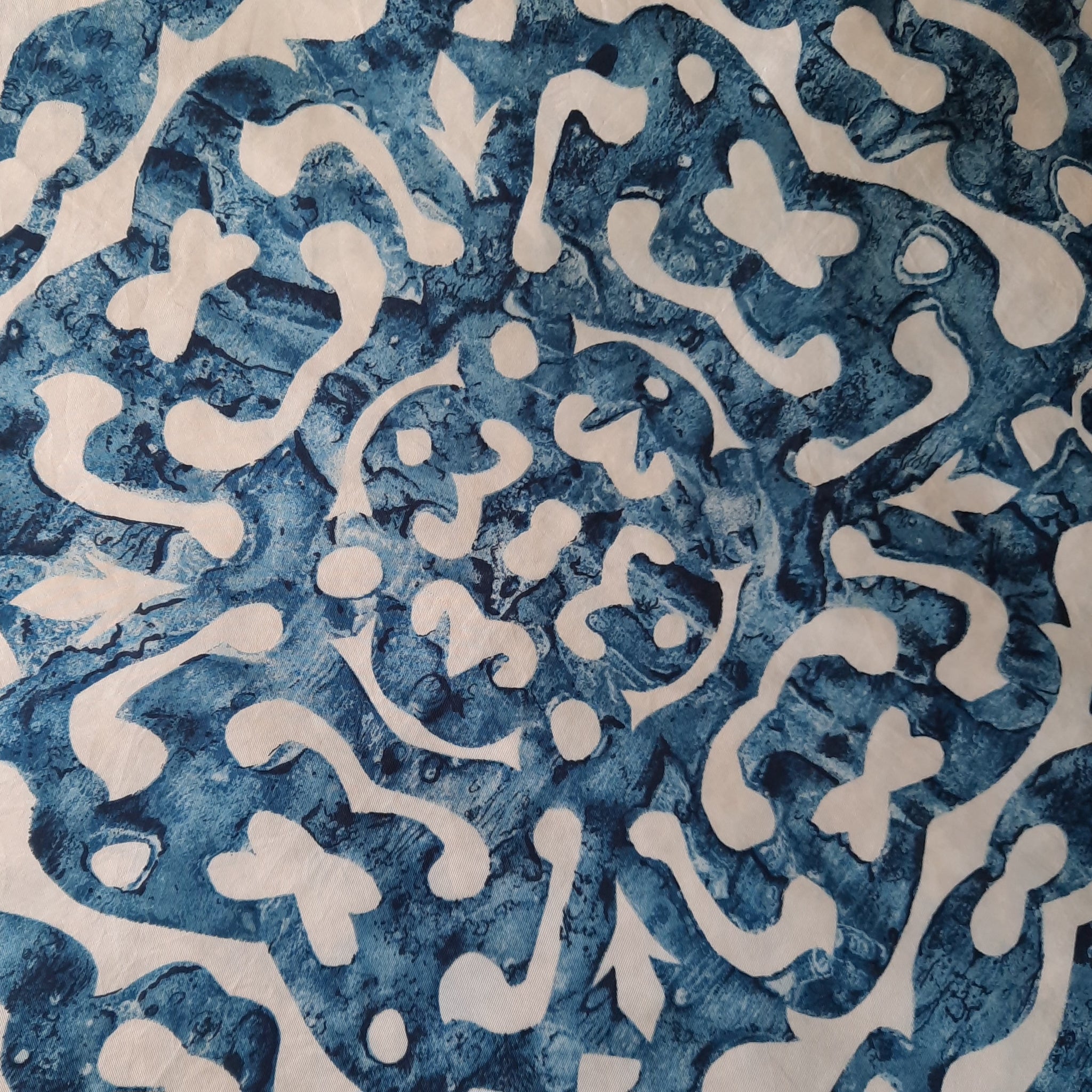 Foulard vintage roulotté main - France Foulard vintage roulotté main - France
