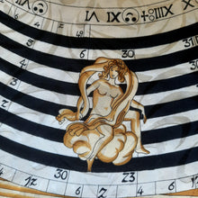 Charger l&#39;image dans la galerie, Foulard vintage Christina - Signes astrologiques.
