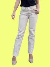 Charger l&#39;image dans la galerie, Jean Levi&#39;s 501 XX Sandra - Coton Blanc cassé. Taille S, 36, 38. W29 L34
