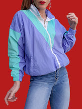 Charger l&#39;image dans la galerie, Veste de survêtement vintage Elianne - Color-block à anneaux Olympiques. Taille M, 38, 40
